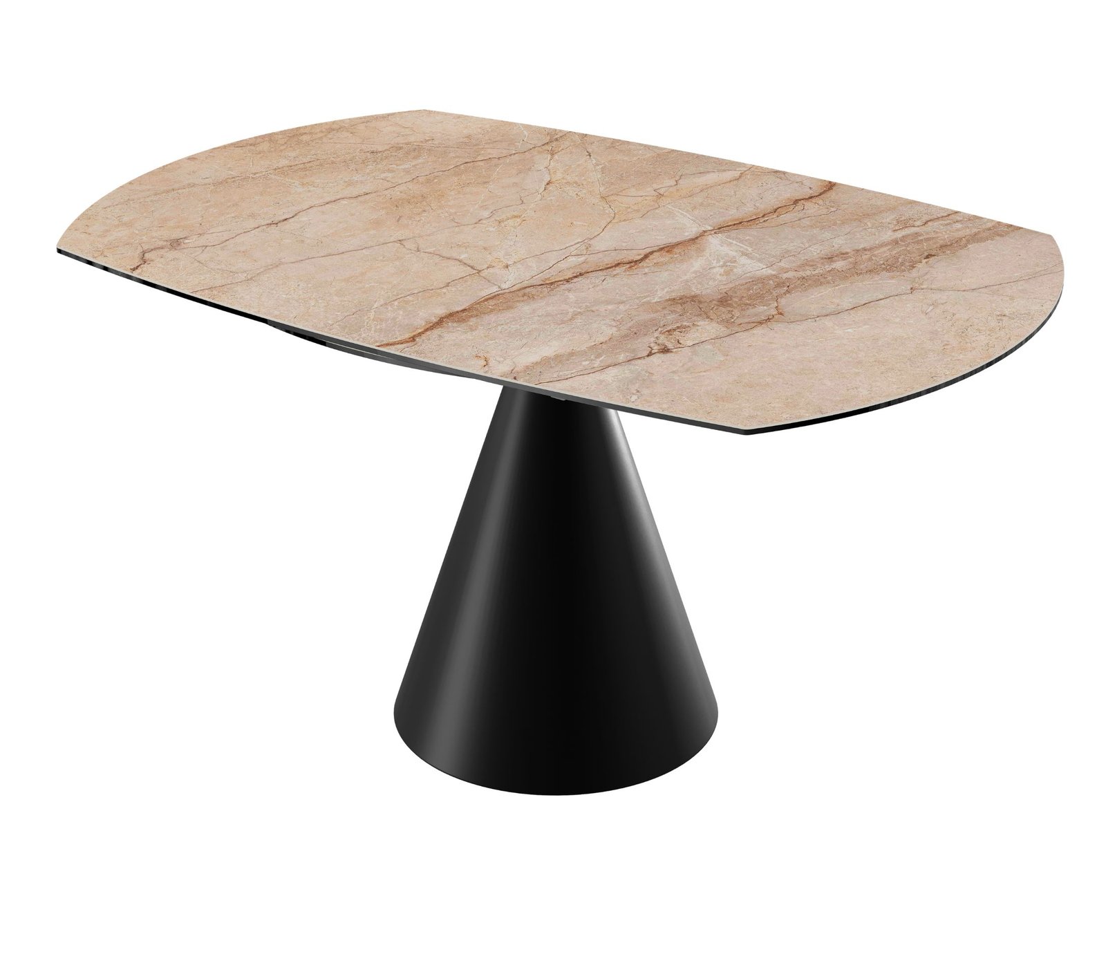 Akante valgomojo stalas su praplėtimu Icone