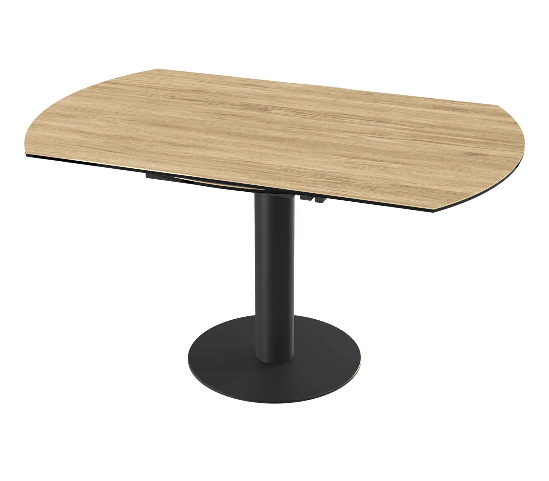 Akante valgomojo stalas su praplėtimu Luna_Bjarnum baldai