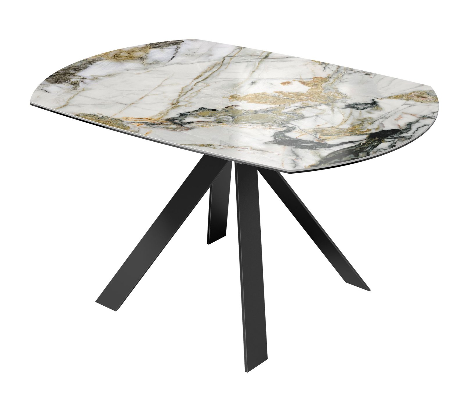 Akante valgomojo stalas su praplėtimu NEW AUSTIN_Bjarnumbaldai