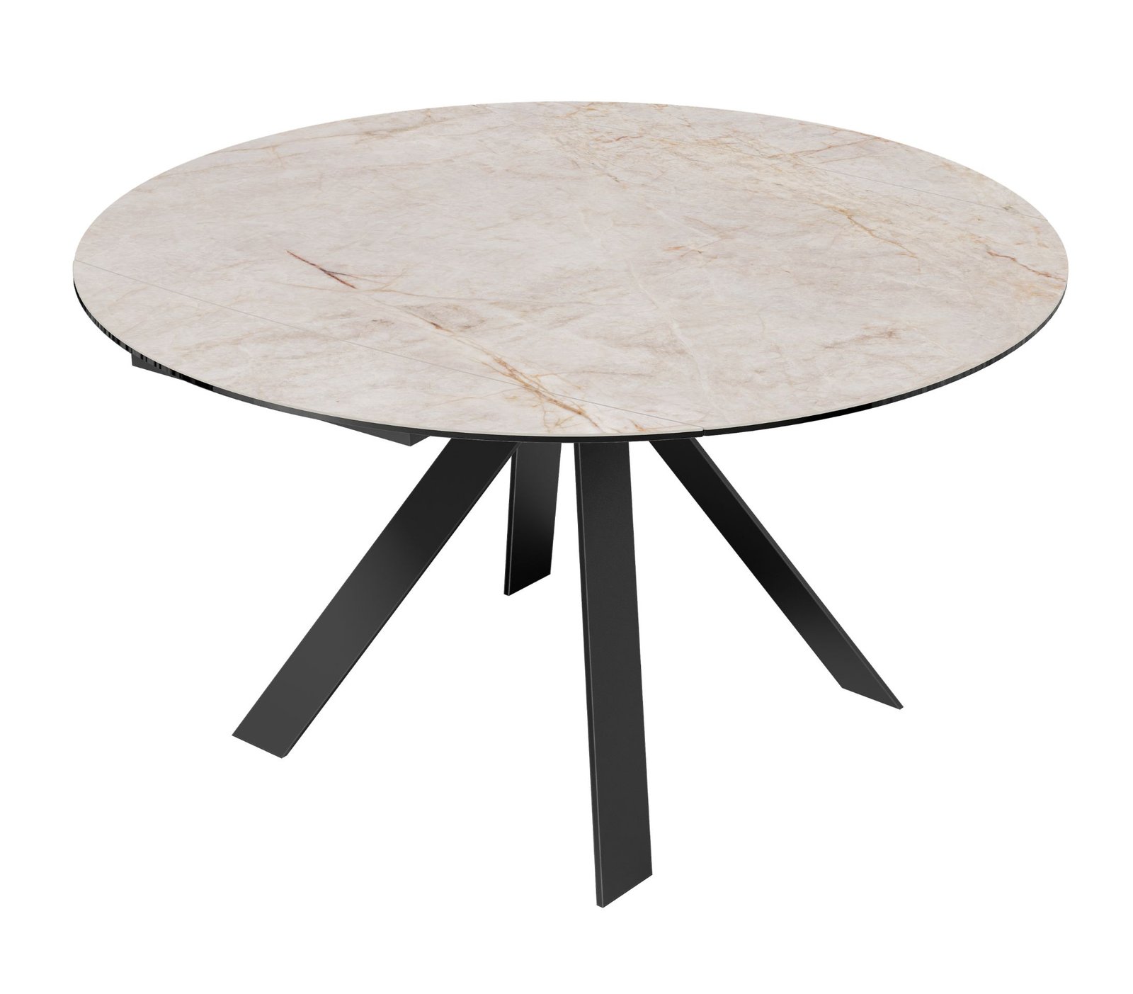 Akante valgomojo stalas su praplėtimu NEW AUSTIN_Bjarnumbaldai