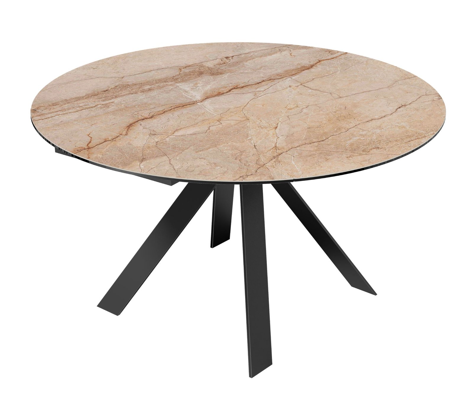 Akante valgomojo stalas su praplėtimu NEW AUSTIN_Bjarnumbaldai