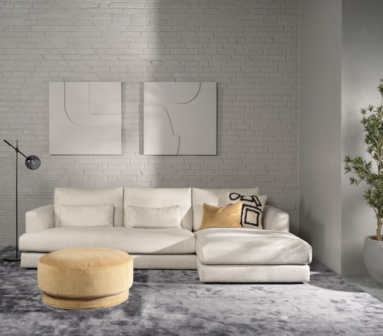 Modulinis minkštas kampas EDEN_Bjarnum baldai