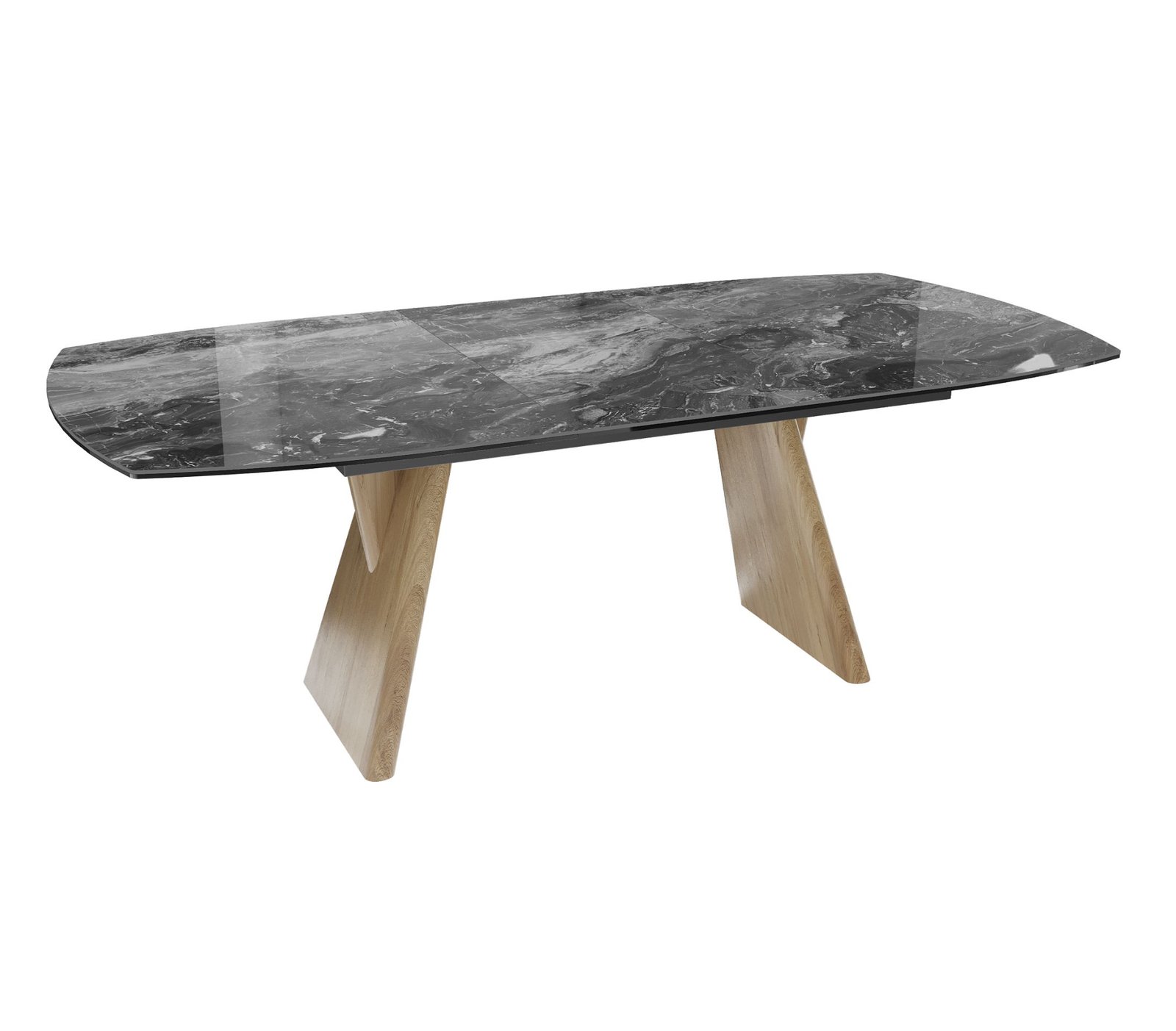 Akante valgomojo stalas su praplėtimu OMAHA_Bjarnumbaldai